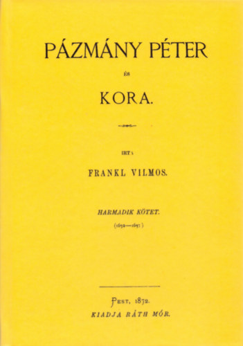 Pzmny Pter s kora III. 1632-1637