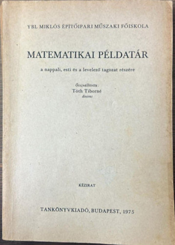 Matematikai p�ldat�r
