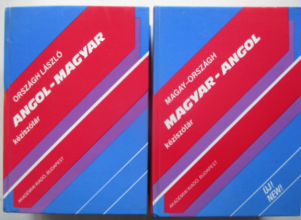 Magay Tams-Orszgh Lszl - Angol-magyar s magyar-angol kzisztr I-II.