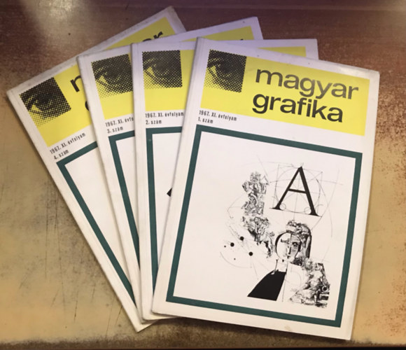 Magyar grafika 1967. XI. vfolyam 1.- 4. szm