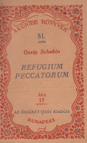 Refugium Peccatorum