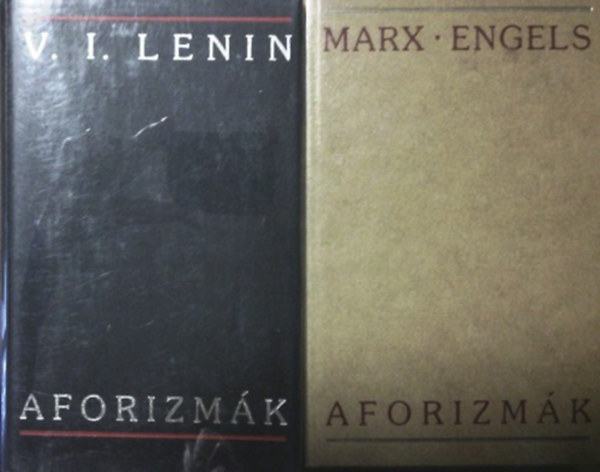 Marx-Engels-Lenin - Aforizm�k (Marx-Engels + Lenin) (2 m�)