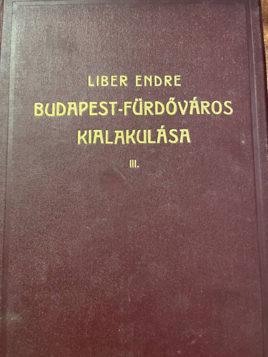Budapest frdvros kialakulsa