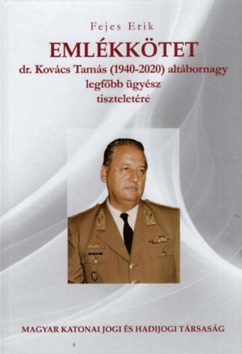 Emlkktet - dr. Kovcs Tams (1940-2020) altbornagy legfbb gysz tiszteletre