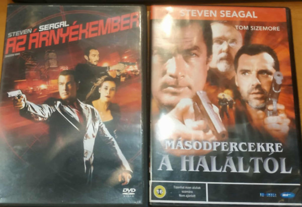 2 db Steven Seagal: Az �rny�kember + M�sodpercekre a hal�lt�l (2 DVD)