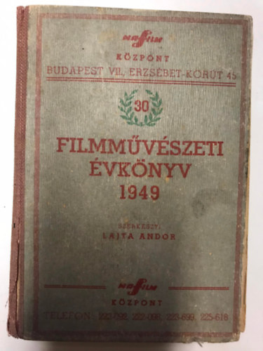 Filmm�v�szeti �vk�nyv 1949