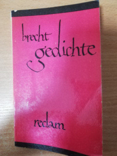Bertolt Brecht - Brecht Gedichte IX.