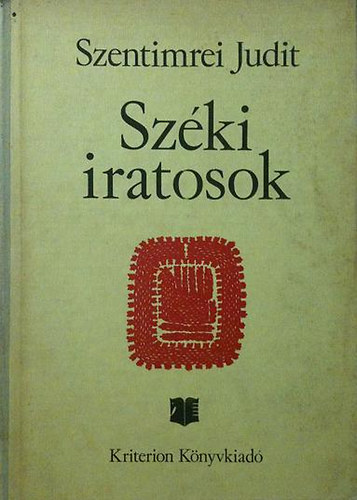 Szentimrei Judit - Szki iratosok
