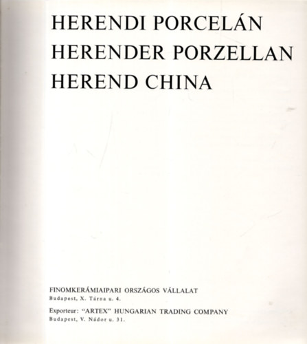 Herendi porceln-Herender porzellan-Herend china