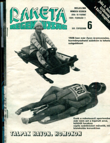 Jovnovics Mikls  (szerk.) - 4 db Rakta regnyjsg (1989 janur 17, 24, 31 - 3-4-5 szm - 1989 februr 7 - 6.szm)