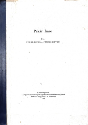 Pek�r Imre