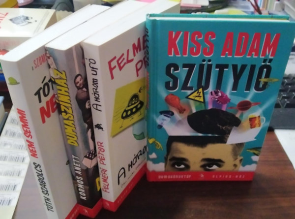 4 db-os KNYVMENT AJNLAT, Dumaknyvtr: Sztyi+Nem semmi+Dumasznhz+A hrom uf