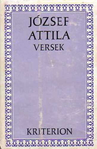 J�zsef Attila Versek (Kriterion K�nyvkiad�)