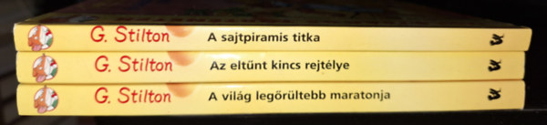 A sajtpiramis titka + Az eltnt kincs rejtlye + A vilg legrltebb maratonja