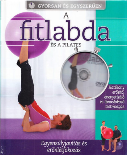 A fitlabda s a pilates (DVD-mellklettel)