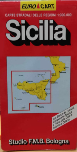 Sicilia - Carte stradali delle regioni 1:300.000 (Euro Cart)