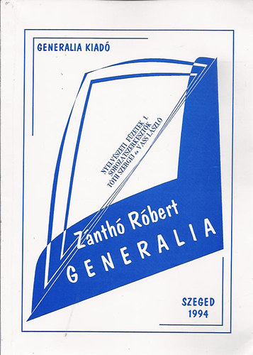 Znth Rbert - Generalia