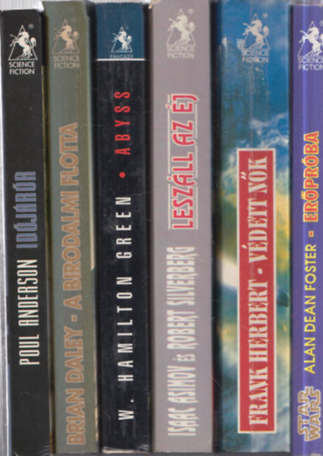 6 db. Valhalla sci-fi: Idjrk + A birodalmi flotta + Abyss + Leszll az j + Vdett nk + Erprba