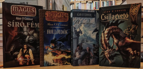 Alan O Connor - 4 db Alan O'Connor: Sr fm + Hollidk + A vas ideje + Csillagvet