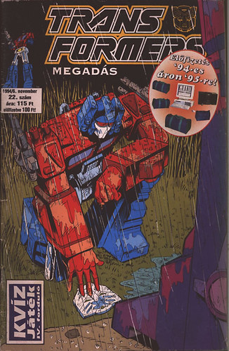 Trans Formers 22. - Megads (1994/6. november)