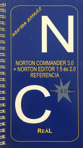 Norton Commander 3.0 + Norton Editor 1.5 s 2.0 referencia