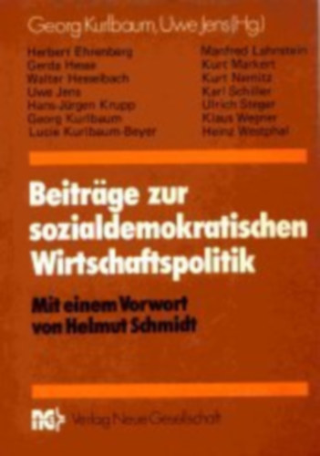 Beitrage zur sozialdemokratischen Wirtschaftspolitik
