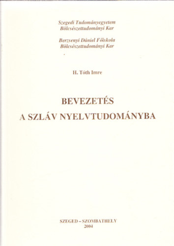 Bevezet�s a szl�v nyelvtudom�nyba