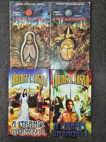 "A piramis" teljes sorozat: A F�ld alatti Piramis I-II. + A Piramis gyermekei I-II.