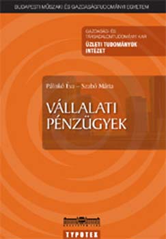 Plink va; Szab Mrta - Vllalati pnzgyek