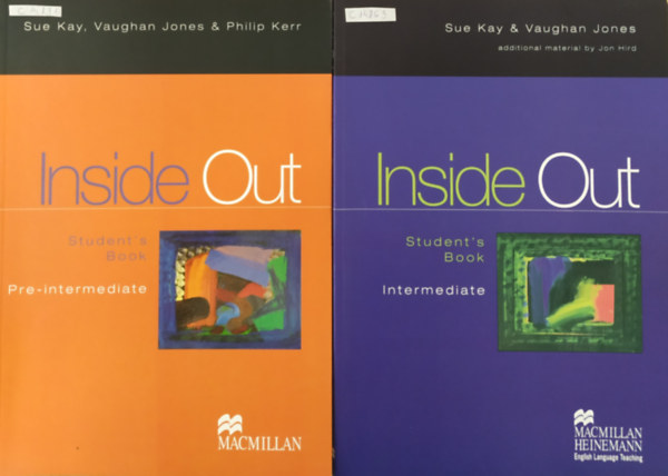 Inside Out: Pre-Intermediate Student's Book + Intermediate Student's Book  (2 ktet)