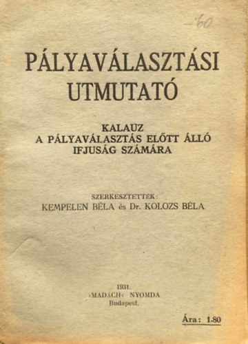 P�lyav�laszt�si �tmutat�