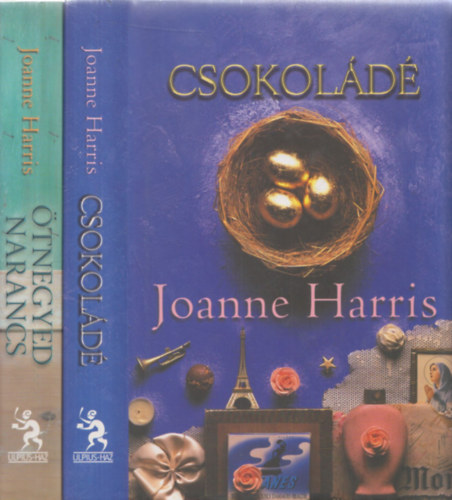 Joanne Harris - 2db Joanne Harris romantikus regny: Csokold + tnegyed narancs