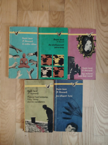 (5 db.) Rejt Jen Humoros regny - Az ellopott futr / Piszkos Fred kzbelp / Egy bolond szz bajt csinl / Az elsikkasztott pnztros / A szke ciklon