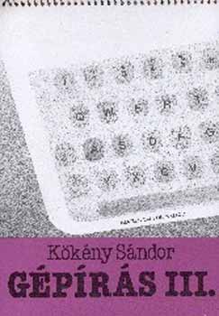 Kkny Sndor - Gprs III. NT-58286/III