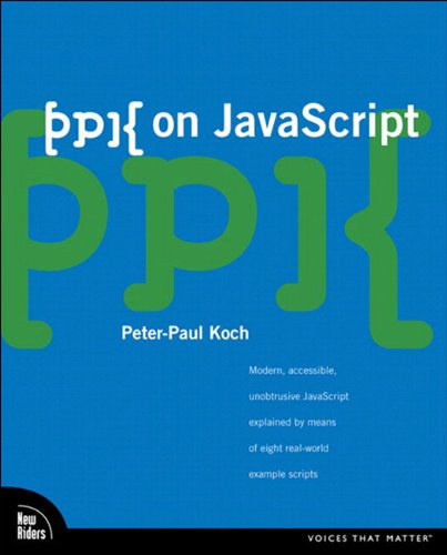 Peter-Paul Koch - PPK on JavaScript