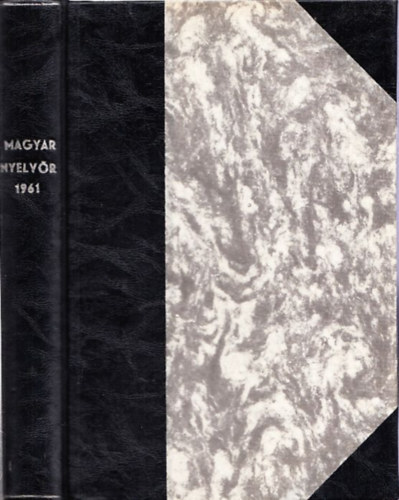 Magyar Nyelvr (1961. - LXXXV. teljes vfolyam)