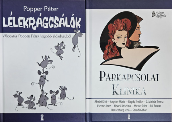 2 db konfliktusokkal foglalkoz� pszichol�giai k�nyv: P�rkapcsolat Klinika + L�lekr�gcs�l�k