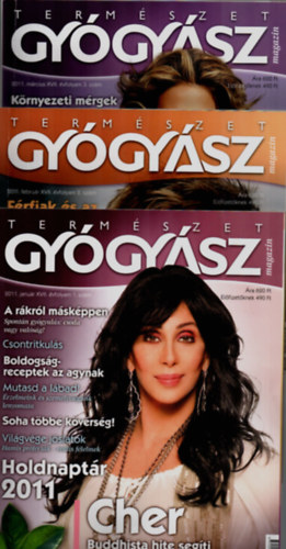 Termszetgygysz magazin 2011/1-12. (teljes vfolyam szmonknt.)