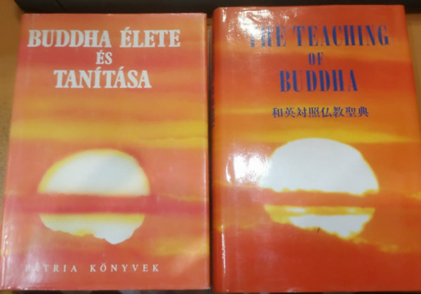 Bukkyo Dendo Kyokai - Buddha élete és tanítása 2 kötetben, három nyelven, (magyar-angol-kínai)
