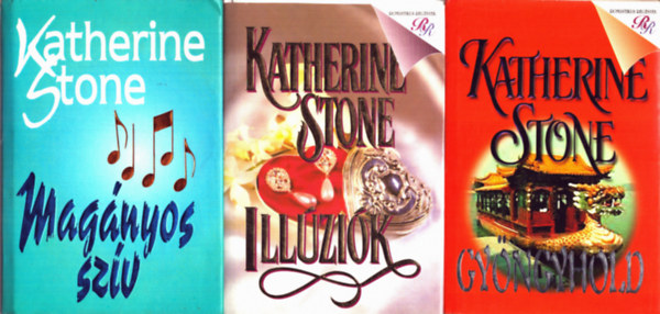 3 db Katherine Stone: Magnyos szv+ Illzik+ Gyngyhold