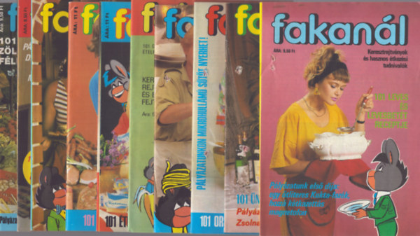 10 db Fakanl magazin 101 szm