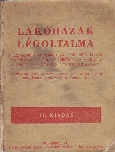 Czrha Gyula - Lakhzak lgoltalma