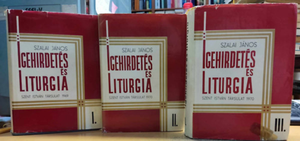 Igehirdets s liturgia I.-III.