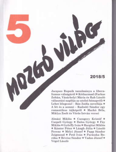 P. Szcs Julianna (szerk.) - Mozg vilg 2018/5