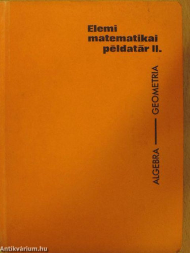 Rbai Imre - Elemi matematikai pldatr II.