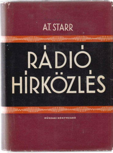 A. T. Starr - R�di�h�rk�zl�s