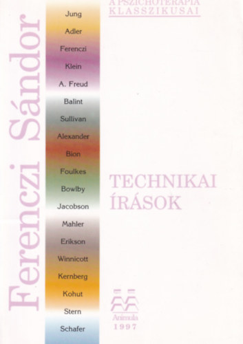 Ferenczi S�ndor - Technikai �r�sok