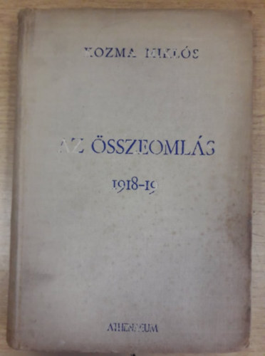 Az sszeomls 1918-19