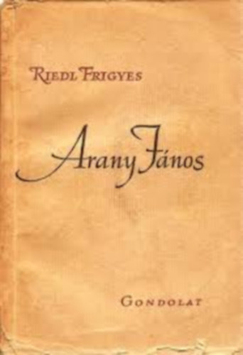 Arany Jnos (Riedl)