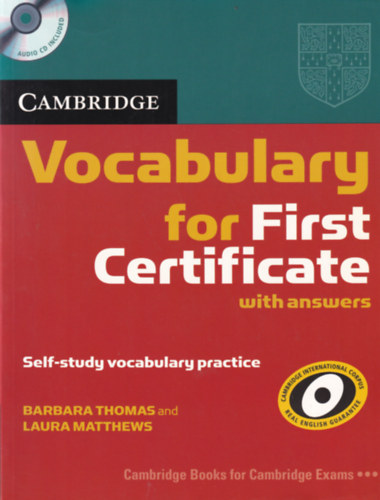 Vocabulary for First Certificate with answers